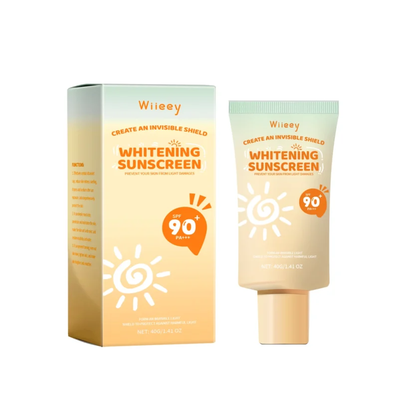 Children UV Protection Cream Lasting Sun Block Isolation Brightening Refreshing Oil Control SPF 90+Moisturizing Sunscreen Cream - Image 2