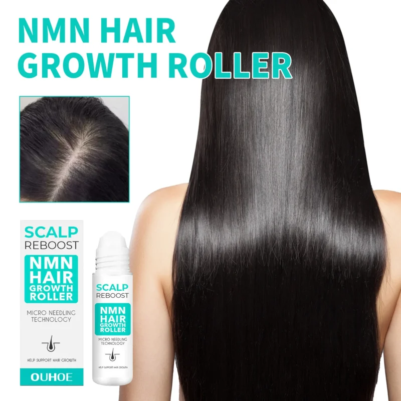 Dense Hair Ball Essence Thick Hair Root Strong Hairline Firm Hair Prevent Hair Loss Hair Care Serum Oil Hair Growth Roller - Image 2