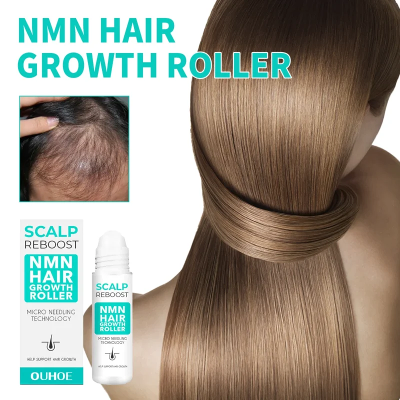 Dense Hair Ball Essence Thick Hair Root Strong Hairline Firm Hair Prevent Hair Loss Hair Care Serum Oil Hair Growth Roller - Image 3